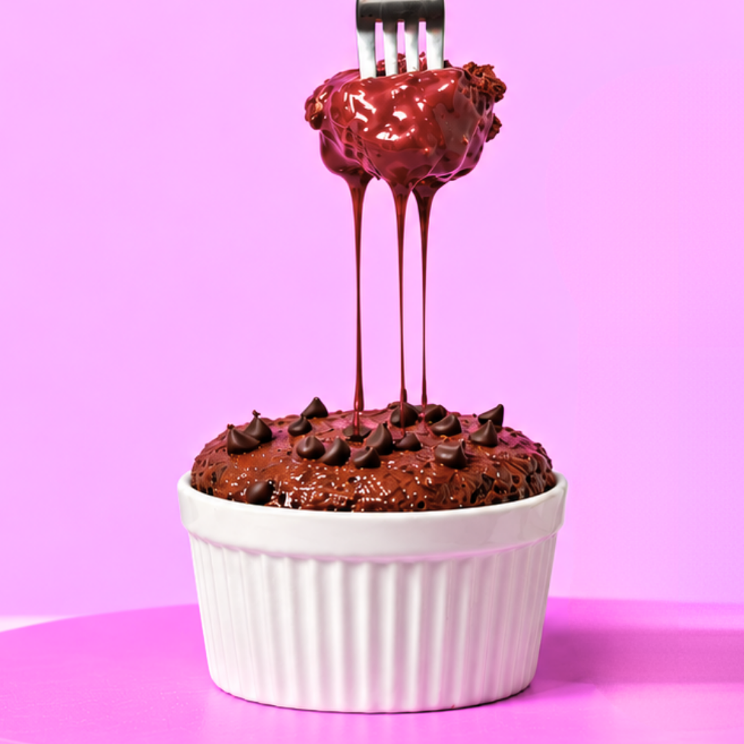 Protein Lava Brownies